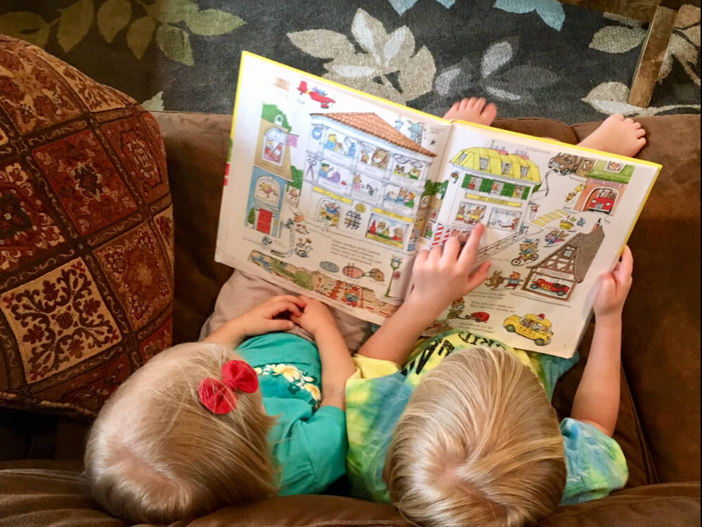 Reading Richard Scarry's What Do People Do All Day?