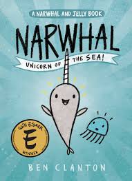 Narwhal unicorn of the sea book cover