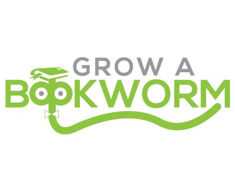 Grow a Bookworm logo