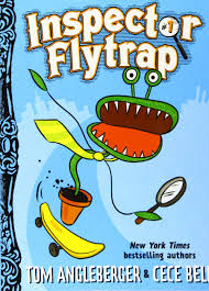 Inspector Flytrap cover, chapter book for kids who like dog man