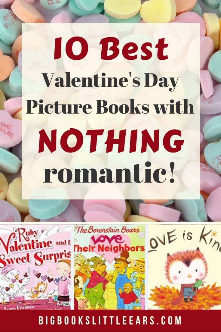 NO CRUSHES! Picture Books for Valentine's Day NOT About Romantic Love