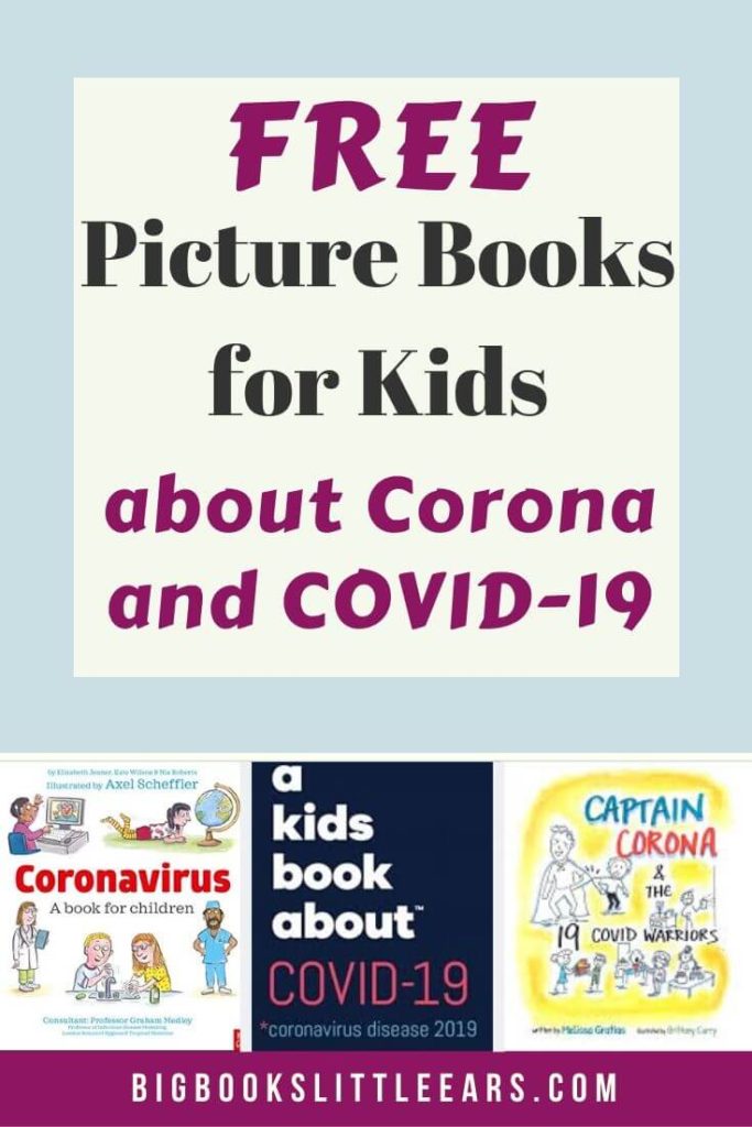 FREE picture books for kids about coranavirus