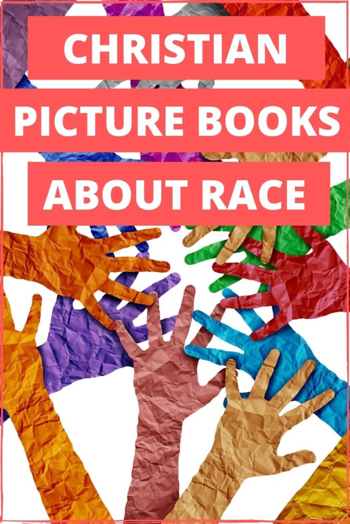 Christian picture books about race pin image