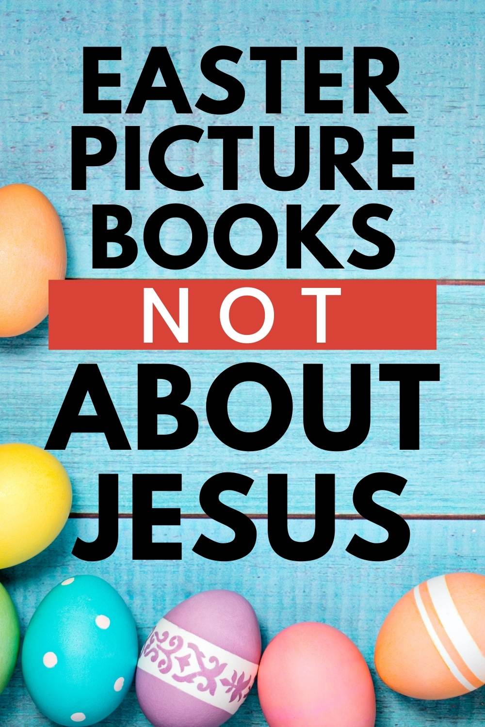 pin for Easter picture books not about Jesus