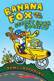 banana fox book cover - graphic novel like dog man