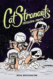 Catstronauts middle grade graphic novel cover