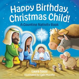 cover image of happy birthday Christmas child
