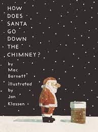 how does santa go down the chimney book cover